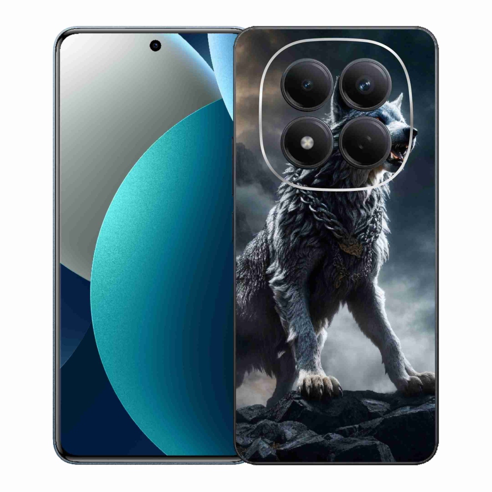 Gél borítás mmCase a Xiaomi Redmi Note 15 Pro-hoz - farkas 1