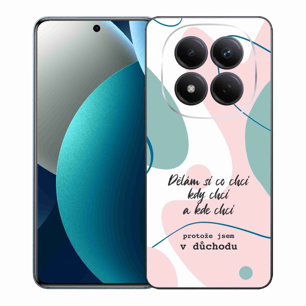 Gél borító mmCase a Xiaomi Redmi Note 15 Pro készülékhez - vicces szöveg 10 fehér háttérrel