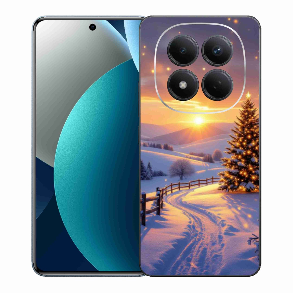 Gél borítás mmCase a Xiaomi Redmi Note 15 Pro számára - téli tájkép