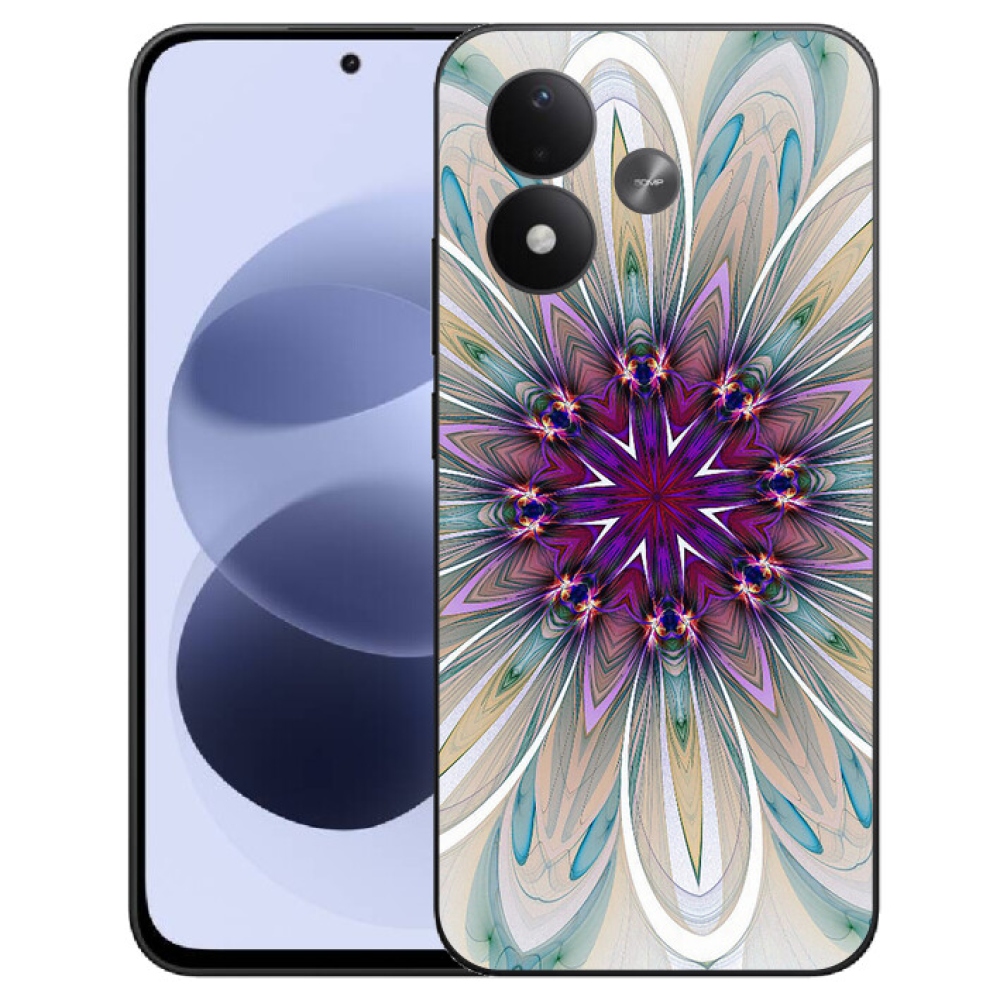 mmCase gél tok a Xiaomi Redmi Note 17 4G/5G-hez – absztrakt 10