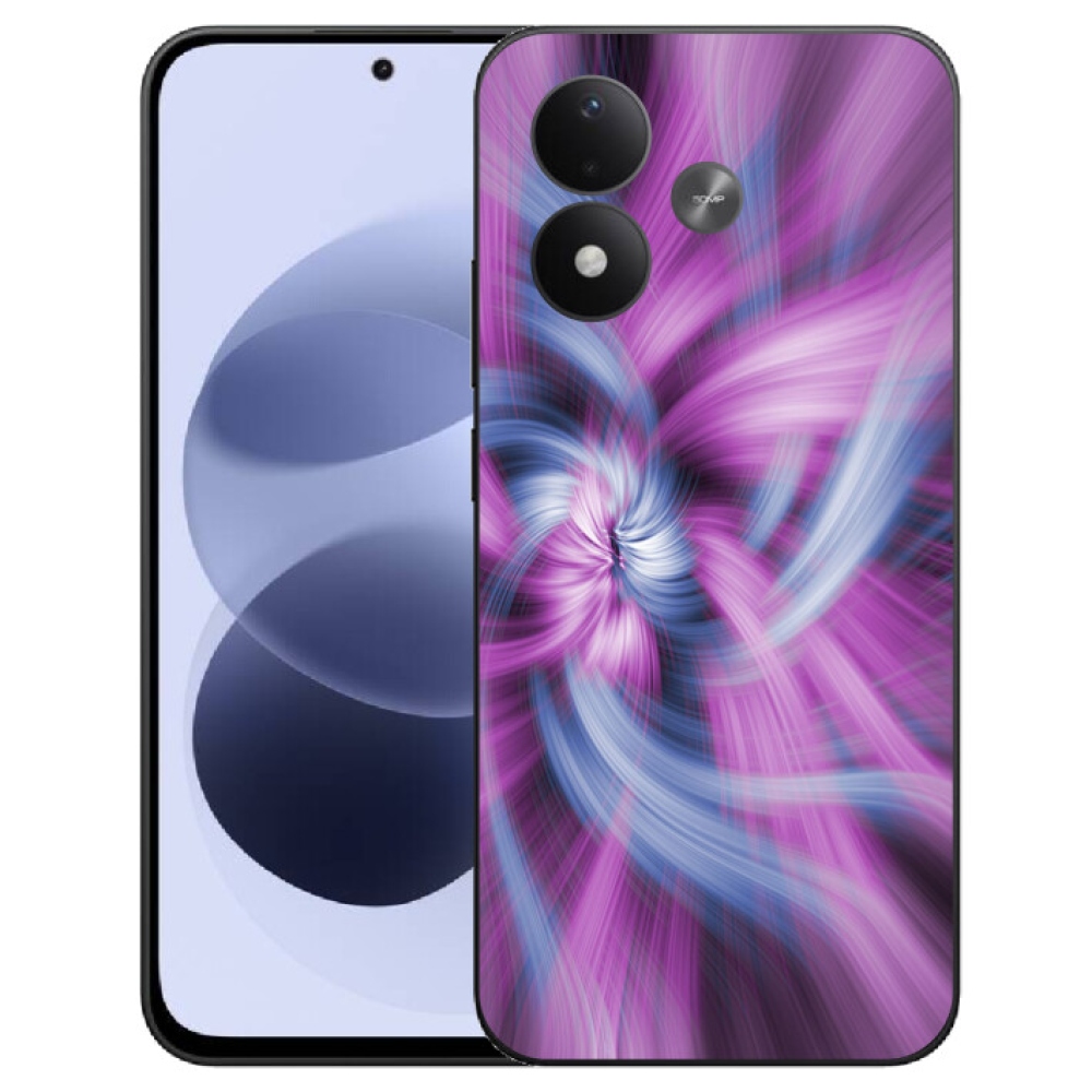 mmCase gél tok a Xiaomi Redmi Note 17 4G/5G-hez – absztrakt 12