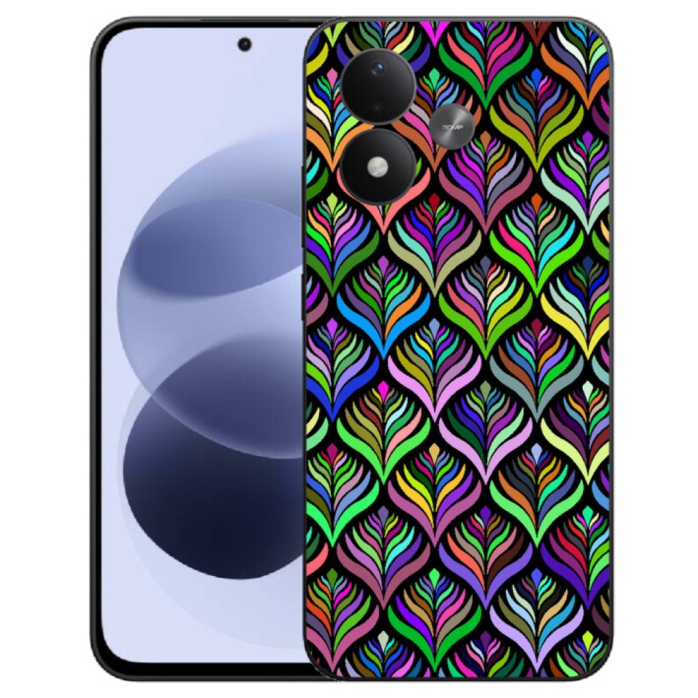 mmCase gél tok a Xiaomi Redmi Note 17 4G/5G-hez – absztrakt 15