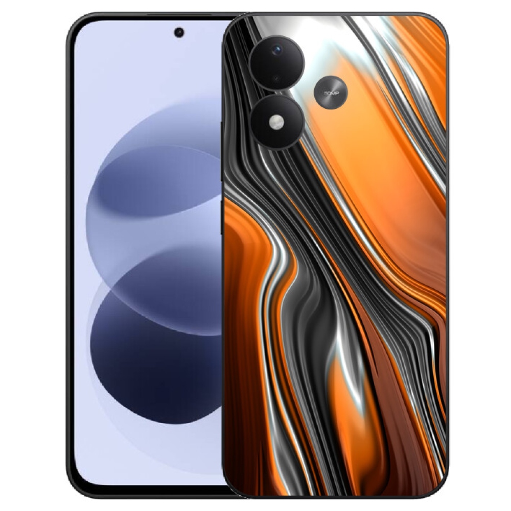 mmCase gél tok a Xiaomi Redmi Note 17 4G/5G-hez – absztrakt 3