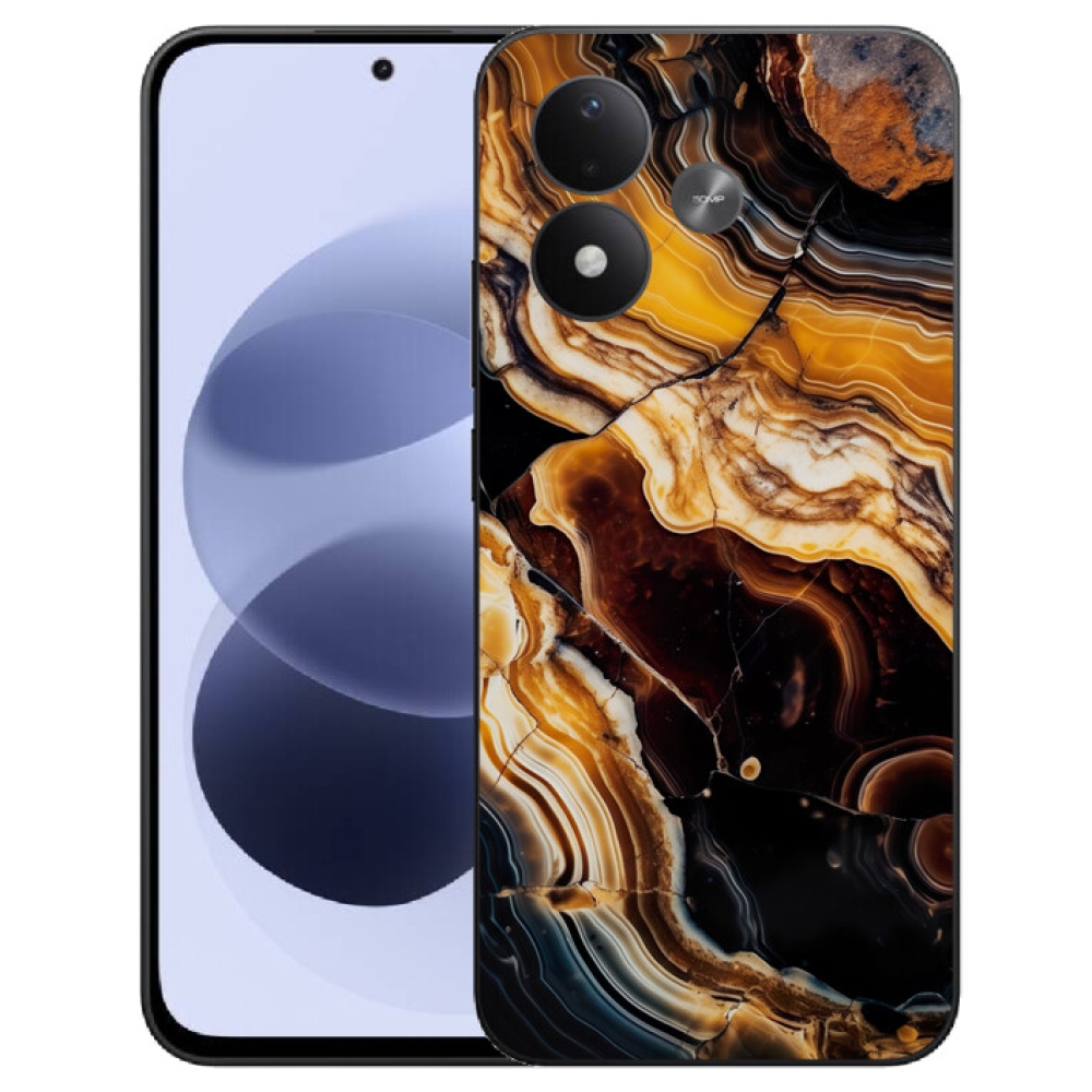 mmCase gélhuzat a Xiaomi Redmi Note 17 4G/5G-hez – absztrakt motívum 26