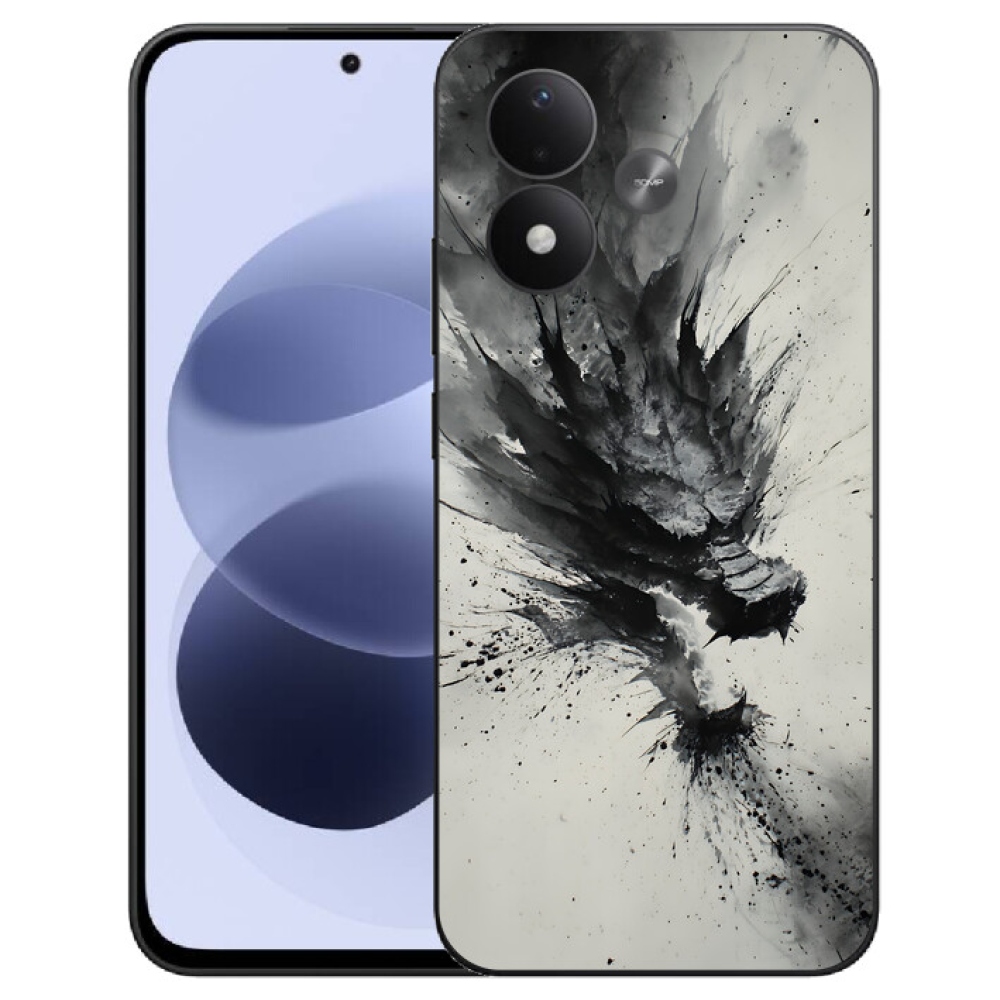 mmCase gélhuzat a Xiaomi Redmi Note 17 4G/5G-hez – absztrakt motívum 32