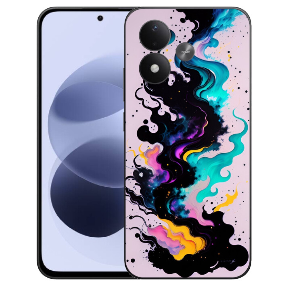 mmCase gélhuzat a Xiaomi Redmi Note 17 4G/5G-hez – absztrakt motívum 4