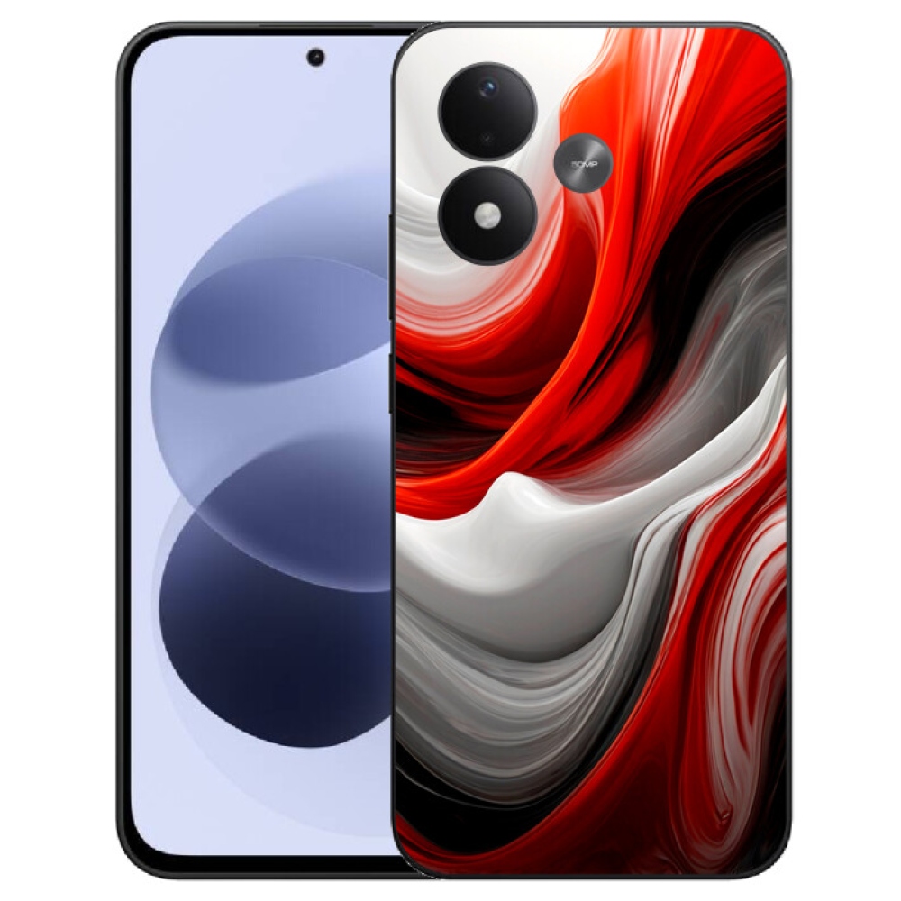 mmCase géltok a Xiaomi Redmi Note 17 4G/5G-hez – absztrakt motívum 47