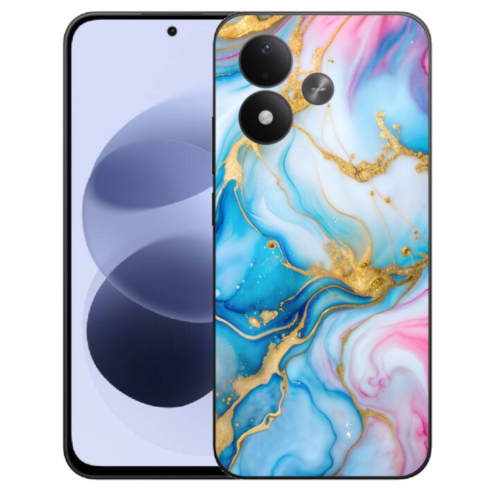 mmCase gélhuzat a Xiaomi Redmi Note 17 4G/5G-hez – absztrakt motívum 61