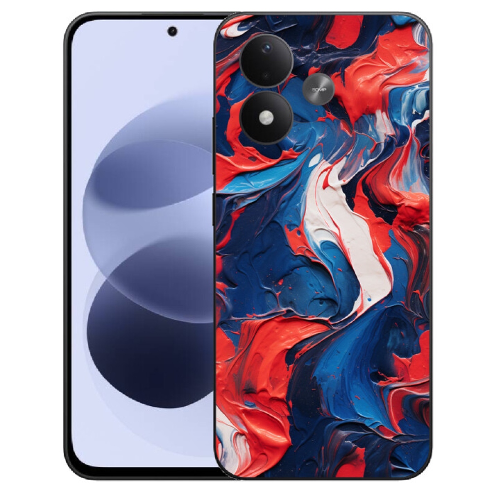 mmCase géltok a Xiaomi Redmi Note 17 4G/5G-hez – absztrakt motívum 7