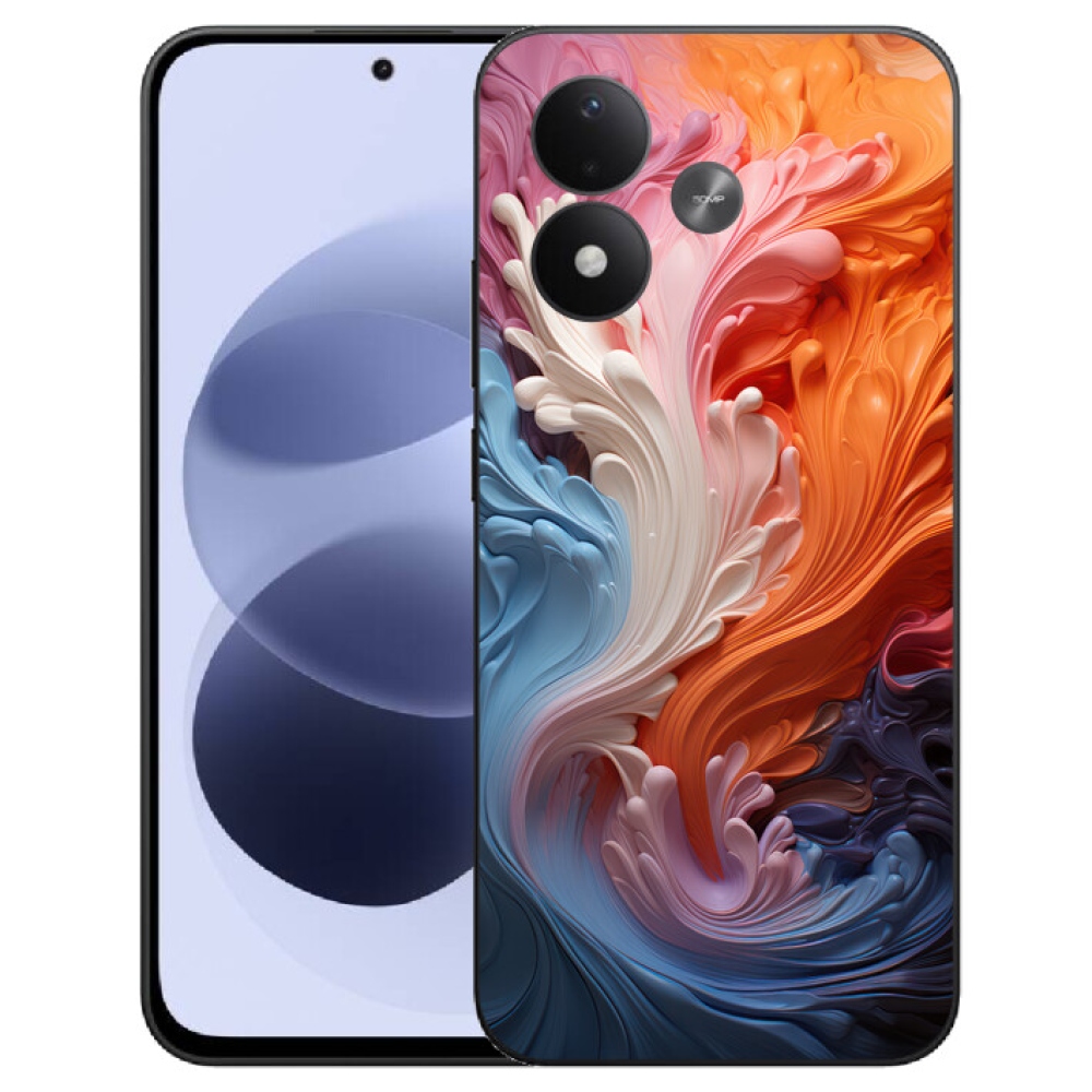 mmCase géltok a Xiaomi Redmi Note 17 4G/5G-hez – absztrakt motívum 8