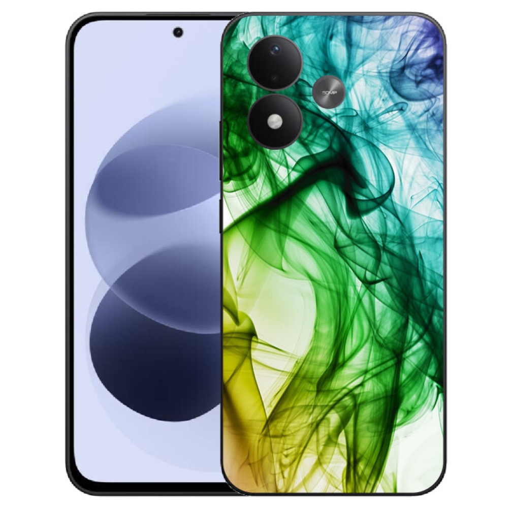 mmCase gél tok a Xiaomi Redmi Note 17 4G/5G-hez – absztrakt minta 3