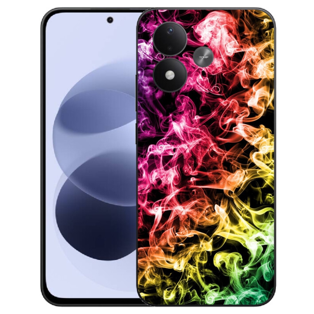 mmCase gél tok a Xiaomi Redmi Note 17 4G/5G-hez – absztrakt minta 6