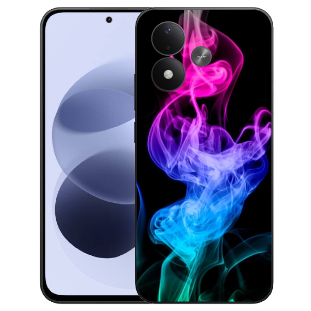 mmCase gél tok a Xiaomi Redmi Note 17 4G/5G-hez – absztrakt minta 8