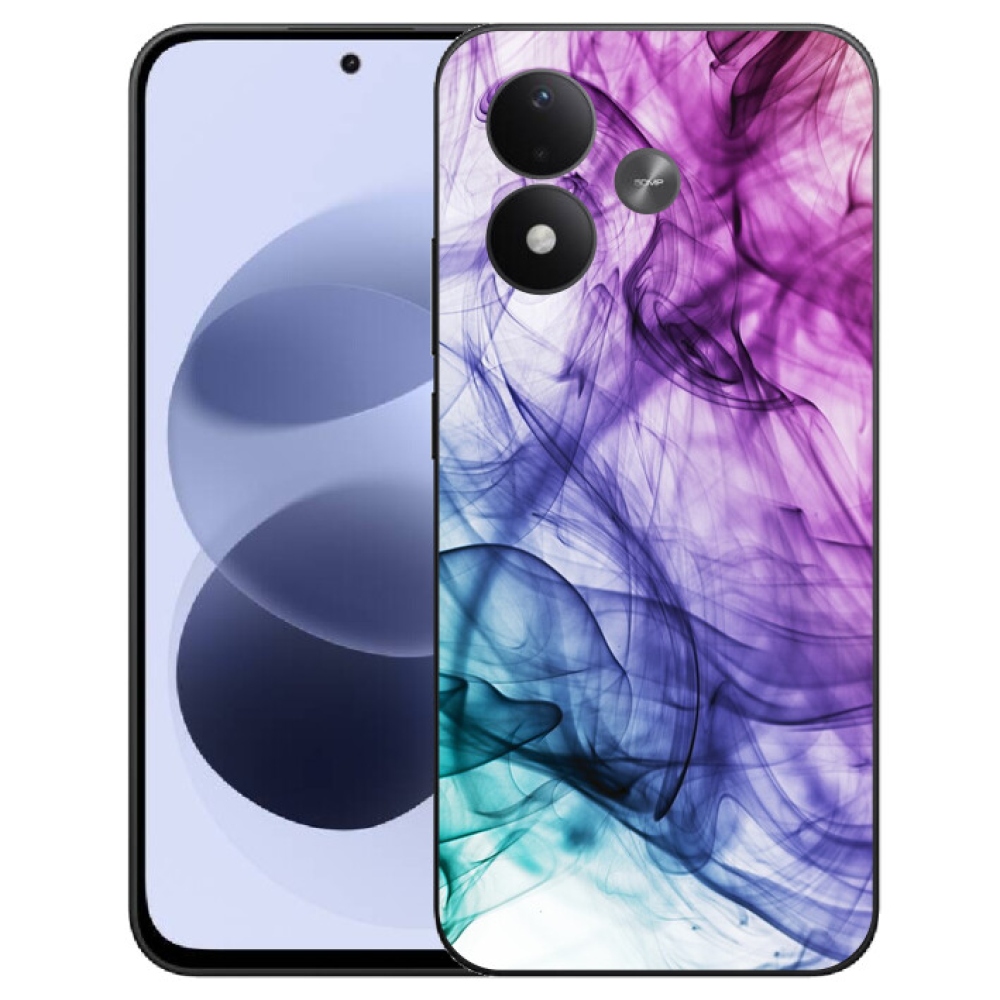 mmCase gél tok a Xiaomi Redmi Note 17 4G/5G-hez – absztrakt mintázat