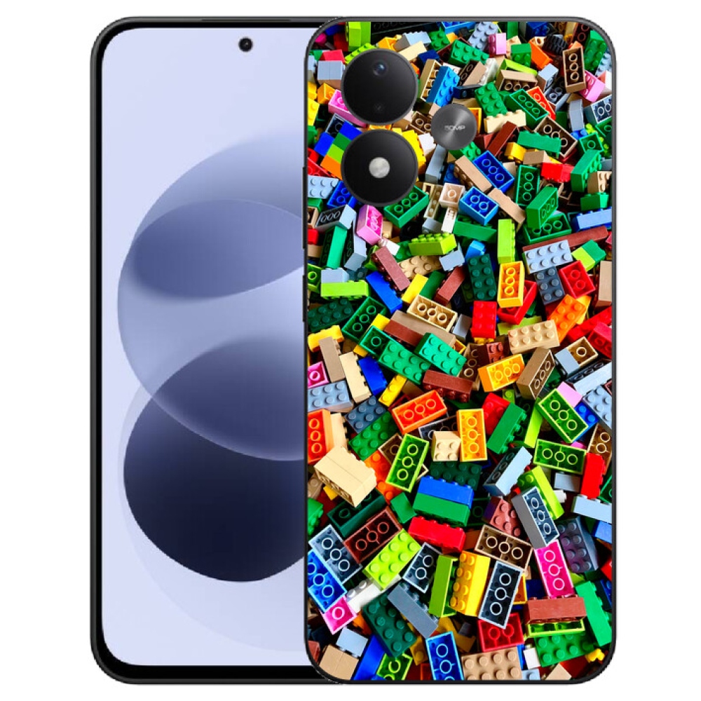 mmCase géltok a Xiaomi Redmi Note 17 4G/5G-hez – színes építőelemek