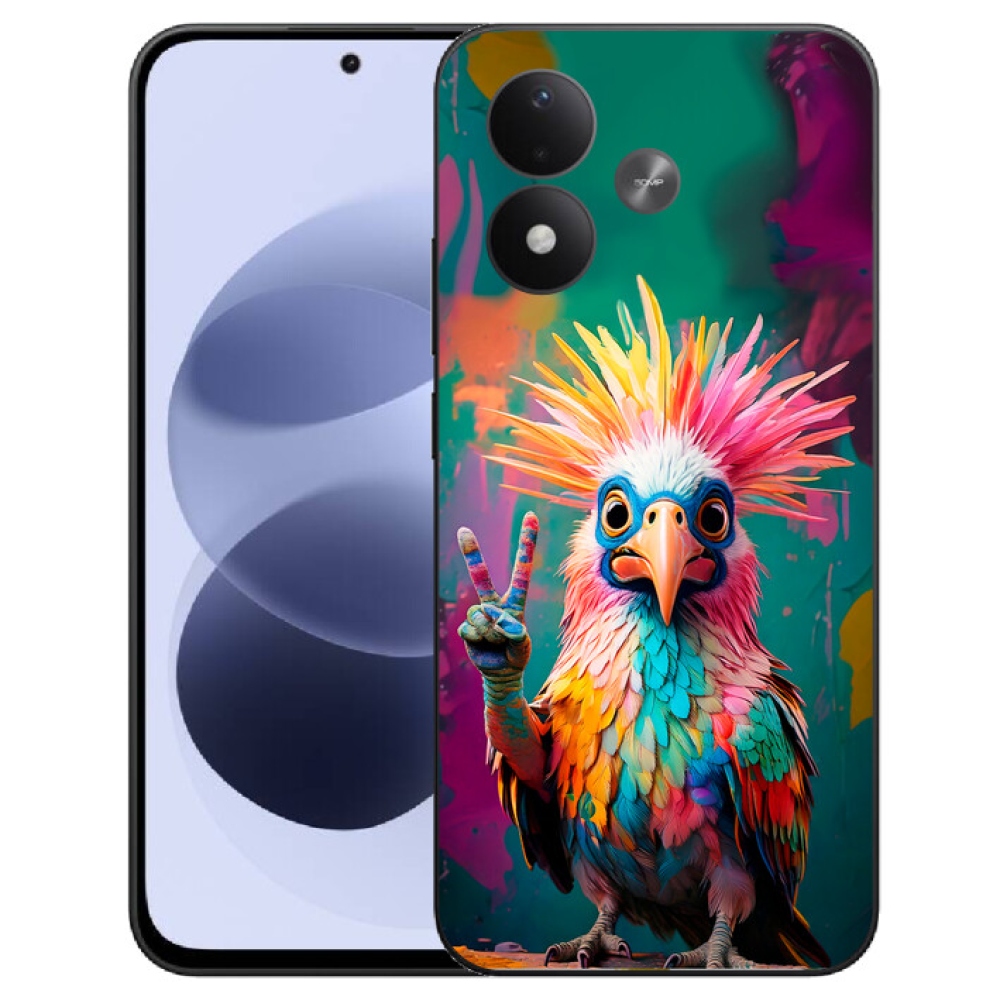 mmCase géltok a Xiaomi Redmi Note 17 4G/5G-hez – színes lázadó