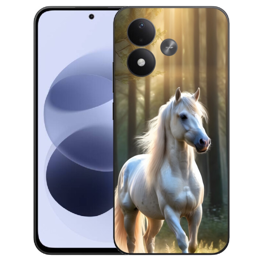 mmCase géltok a Xiaomi Redmi Note 17 4G/5G-hez – fehér ló 3