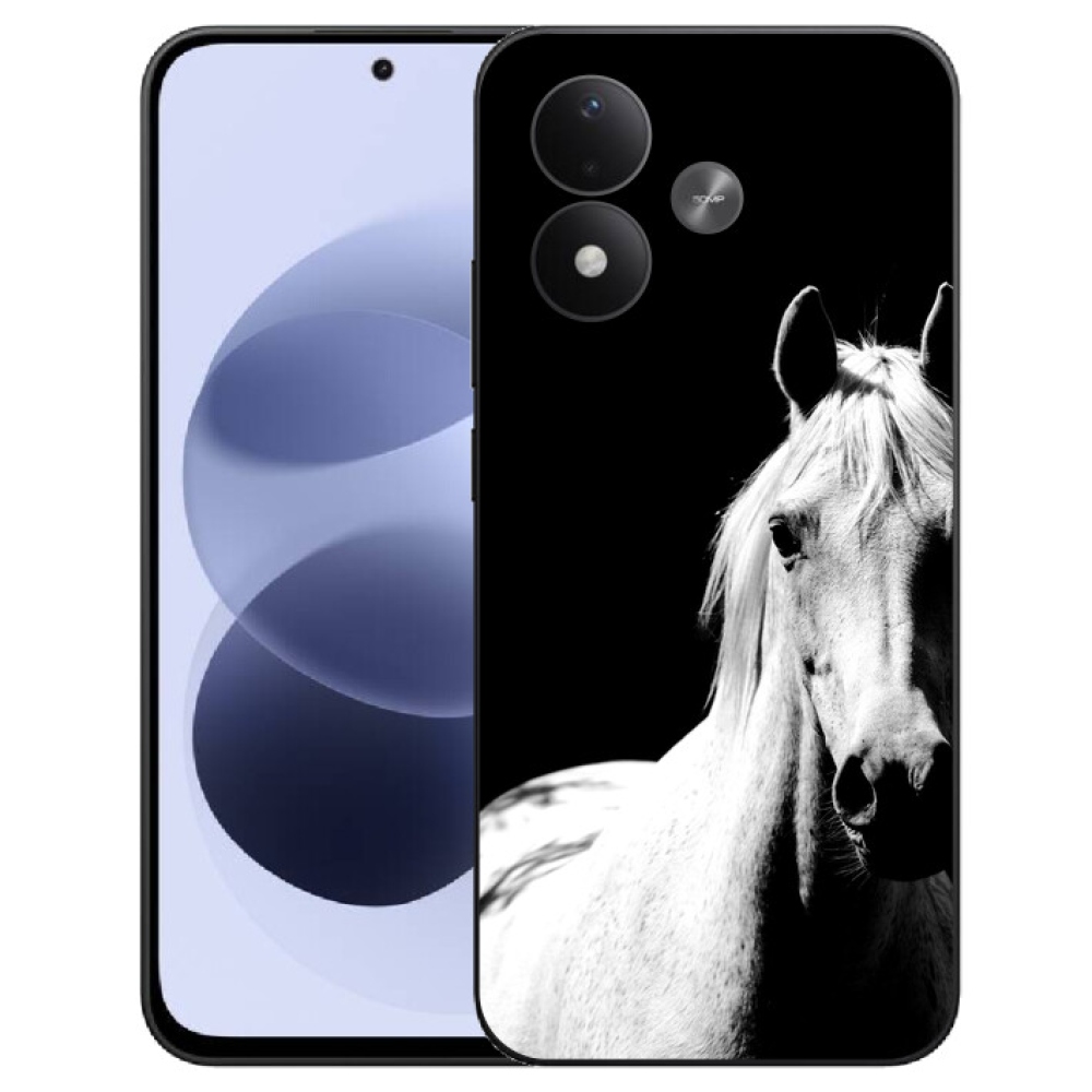 mmCase géltok a Xiaomi Redmi Note 17 4G/5G-hez – fehér ló 5