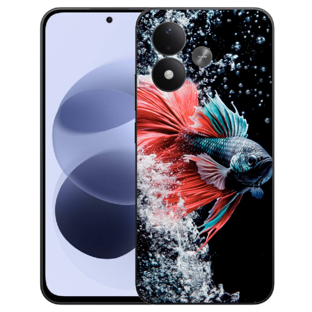 mmCase géltok a Xiaomi Redmi Note 17 4G/5G-hez – színes harcosnő