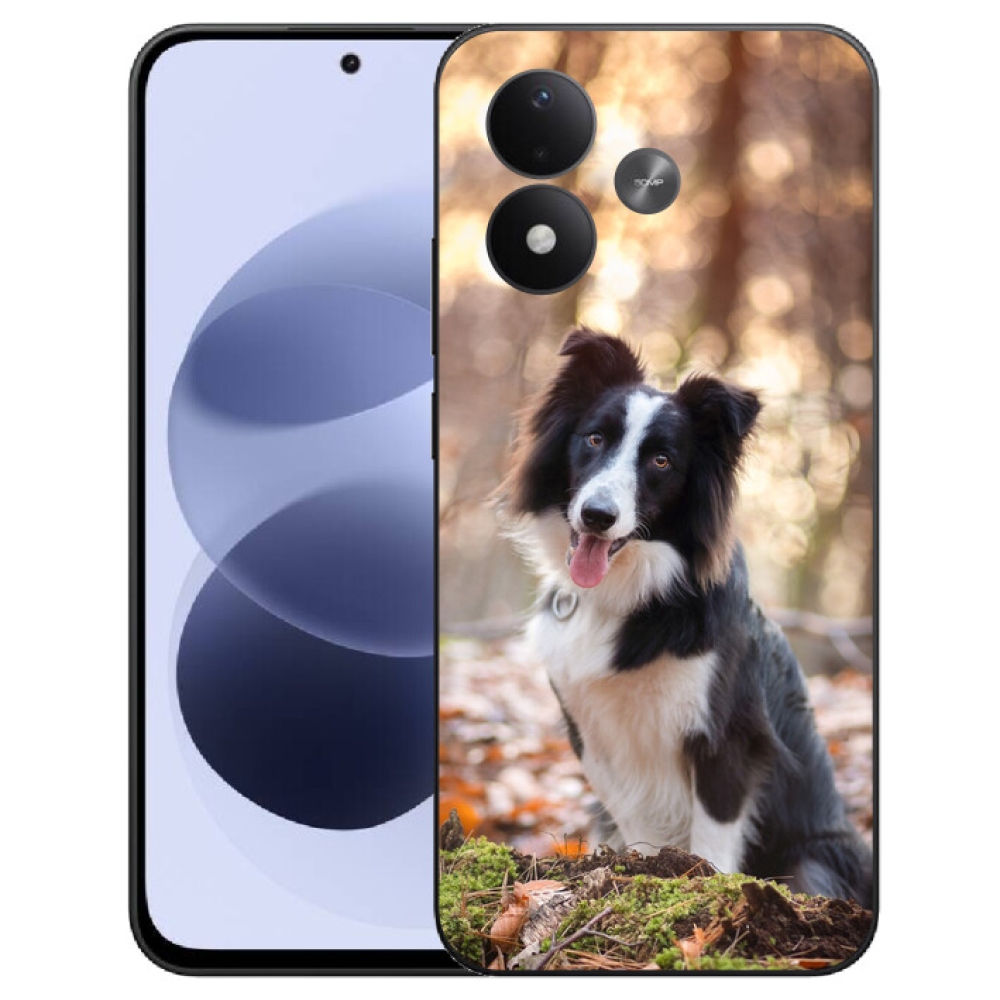 mmCase gél tok a Xiaomi Redmi Note 17 4G/5G-hez – border collie 1
