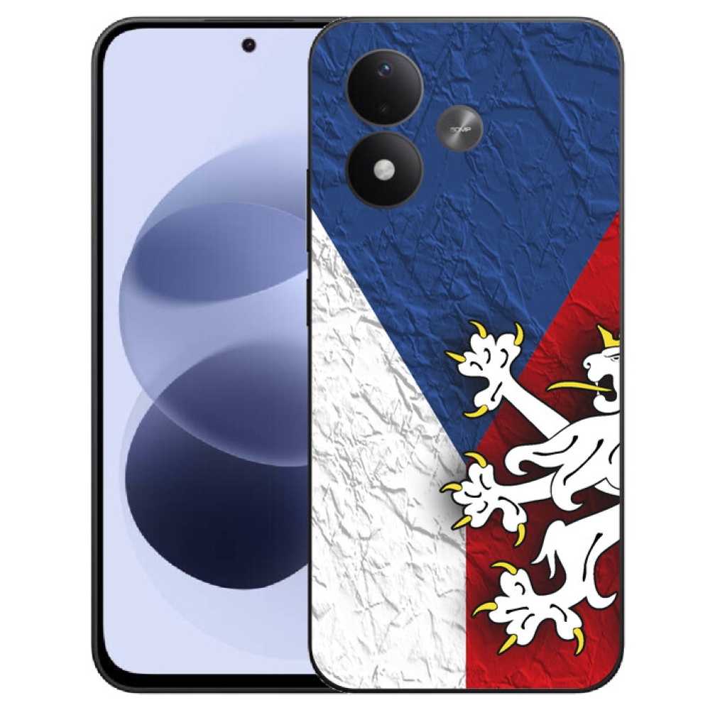 mmCase géltok a Xiaomi Redmi Note 17 4G/5G-hez – cseh zászló 1