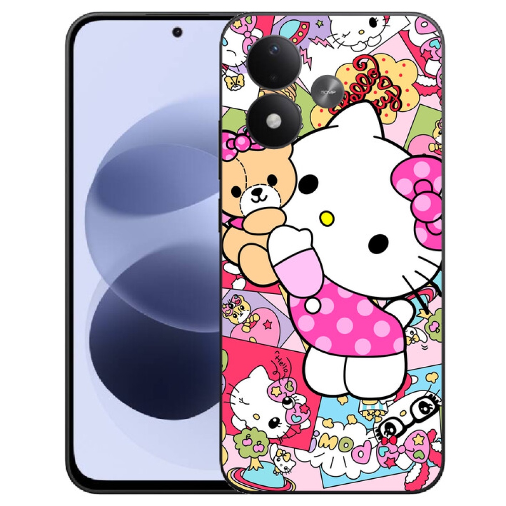 mmCase géltok a Xiaomi Redmi Note 17 4G/5G-hez – aranyos cica