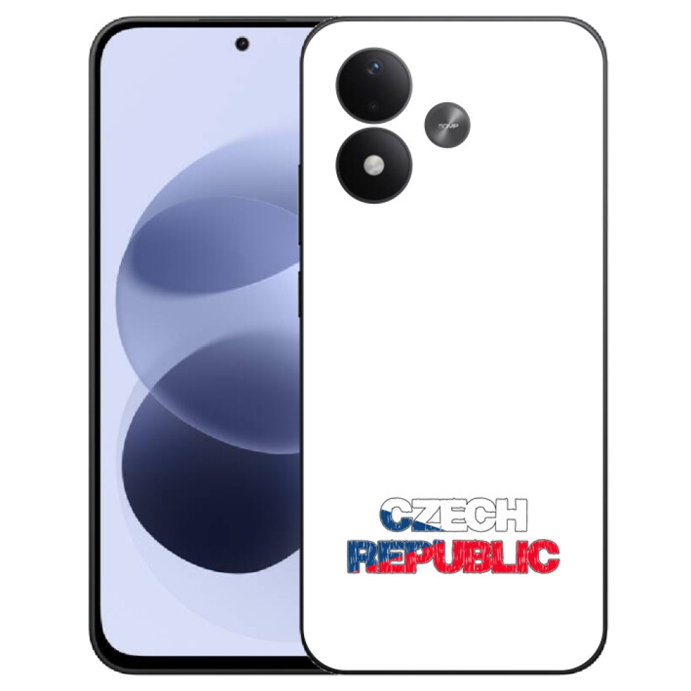 mmCase géltok a Xiaomi Redmi Note 17 4G/5G-hez – Cseh Köztársaság, fehér háttér