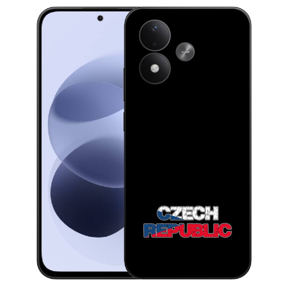 mmCase géltok a Xiaomi Redmi Note 17 4G/5G-hez – Cseh Köztársaság, fekete háttér