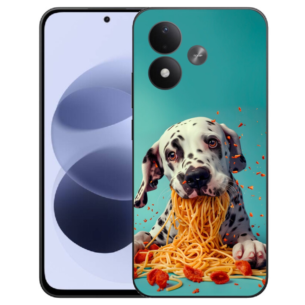 mmCase géltok a Xiaomi Redmi Note 17 4G/5G-hez – dalmát és spagetti