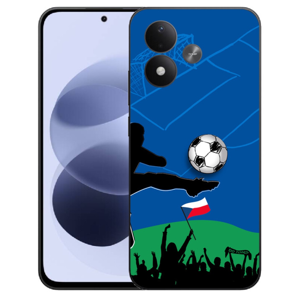 mmCase gél tok a Xiaomi Redmi Note 17 4G/5G-hez – futballrajongóknak