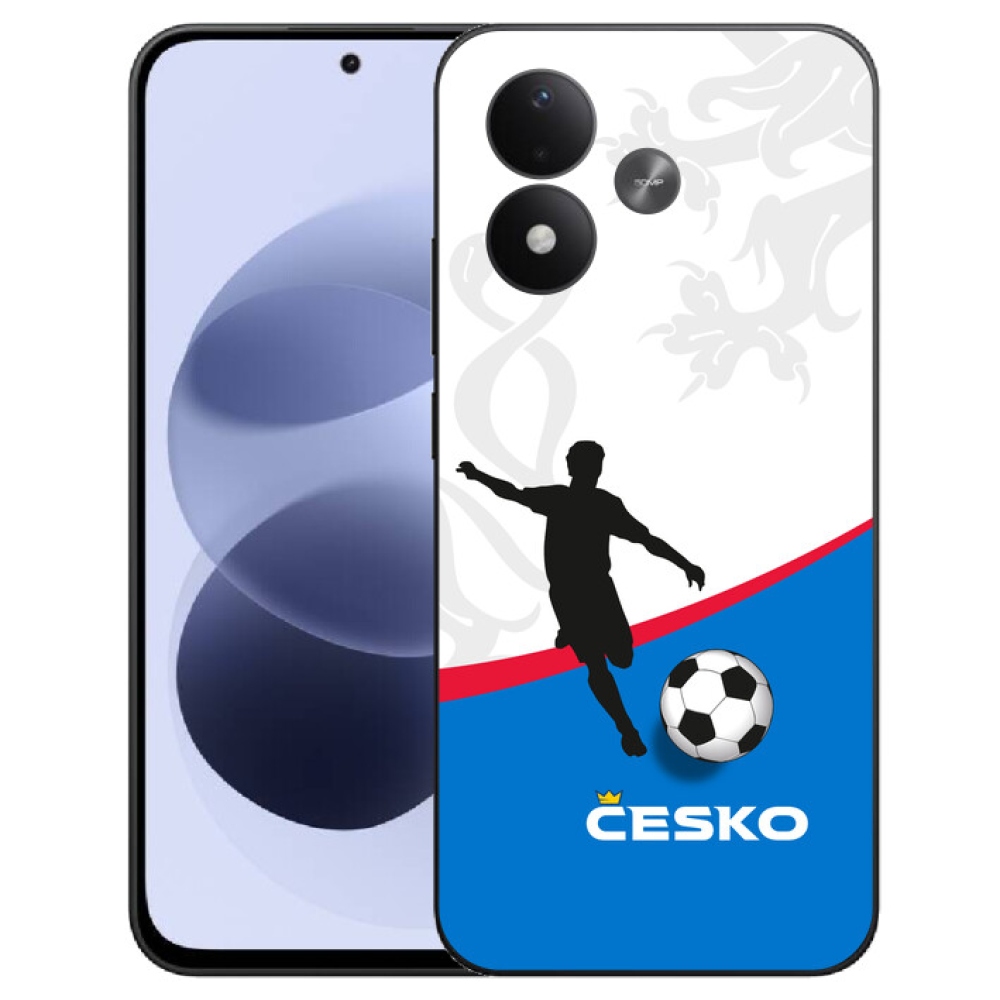 mmCase gél tok a Xiaomi Redmi Note 17 4G/5G-hez – Cseh labdarúgó-válogatott 1