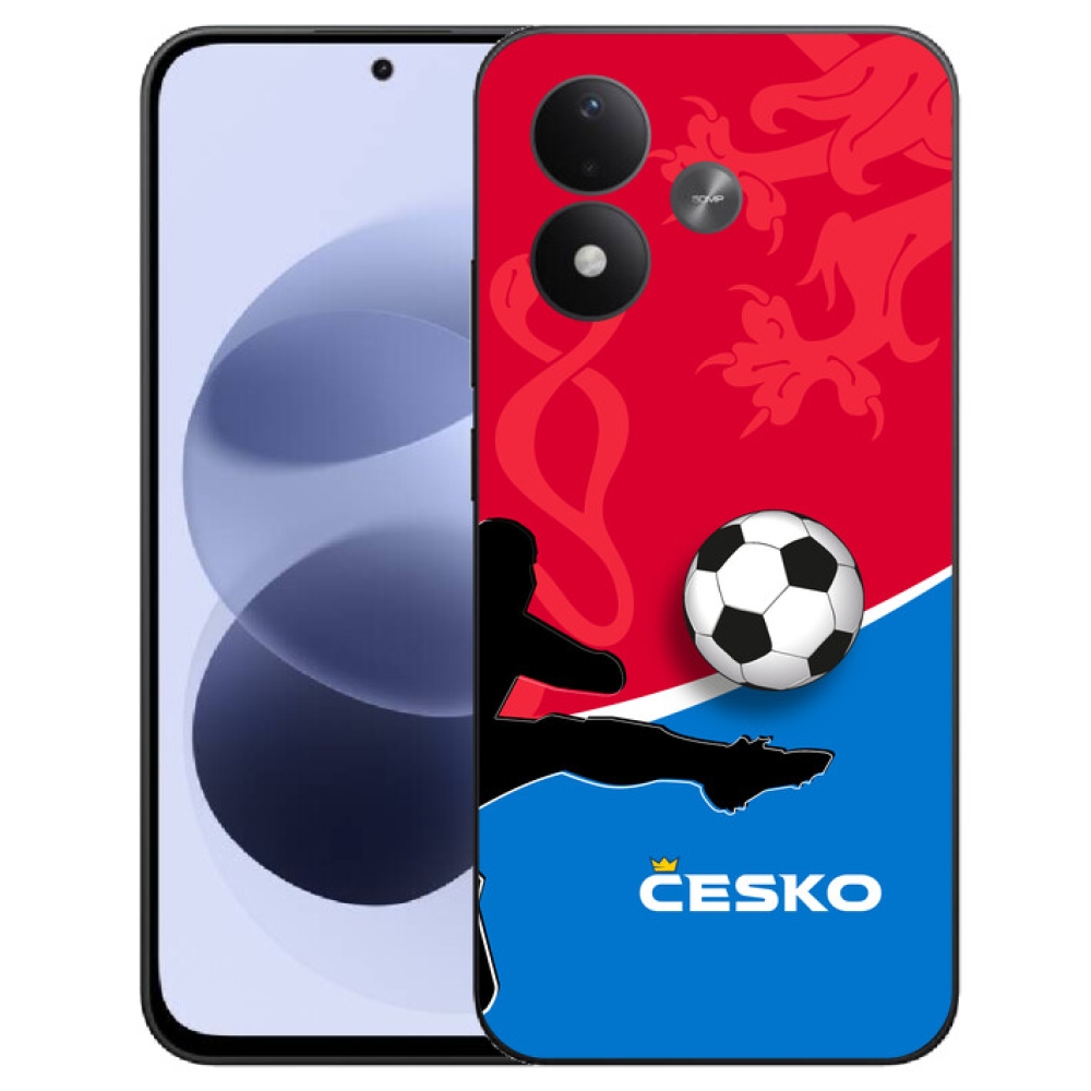 mmCase gél tok a Xiaomi Redmi Note 17 4G/5G-hez – Cseh labdarúgó-válogatott 2