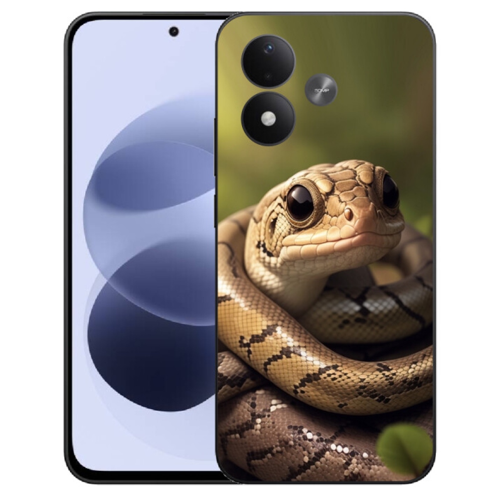 mmCase gél tok a Xiaomi Redmi Note 17 4G/5G-hez – kígyó 1