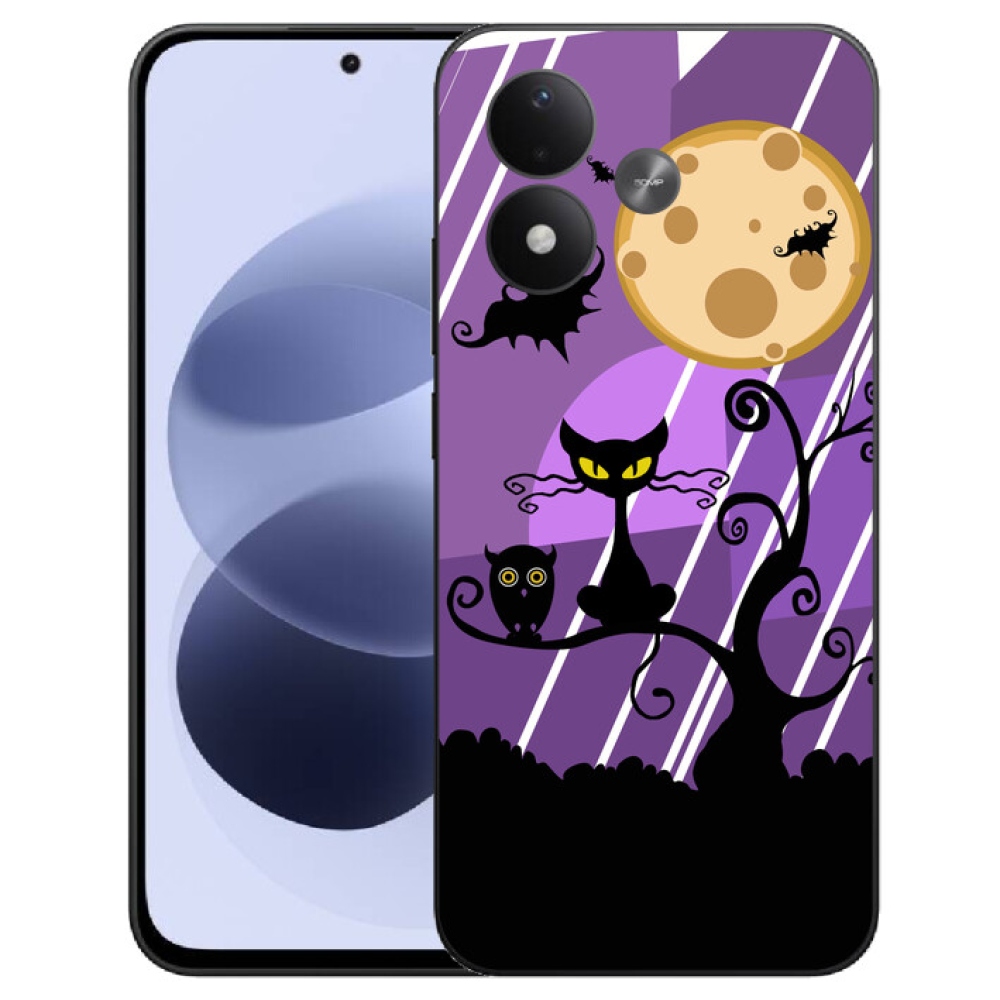 mmCase gél tok a Xiaomi Redmi Note 17 4G/5G-hez – halloween