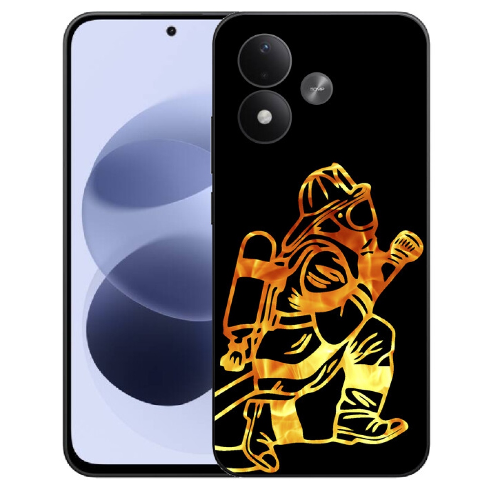 mmCase gél tok a Xiaomi Redmi Note 17 4G/5G-hez – tűzoltó 1