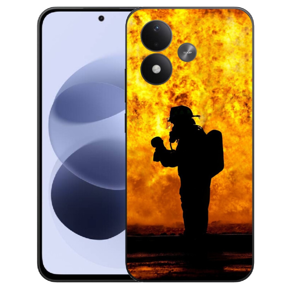 mmCase gél tok a Xiaomi Redmi Note 17 4G/5G-hez – tűzoltó
