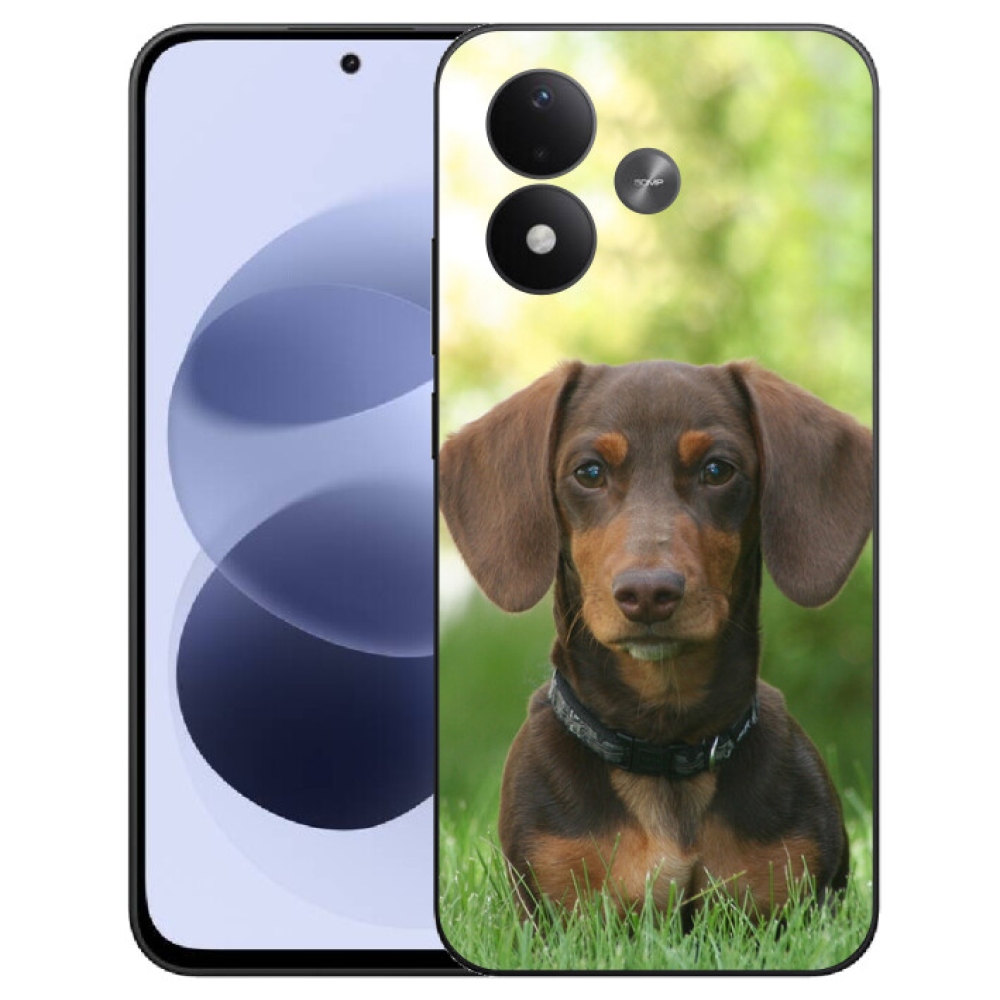 mmCase géltok a Xiaomi Redmi Note 17 4G/5G-hez – barna tacskó