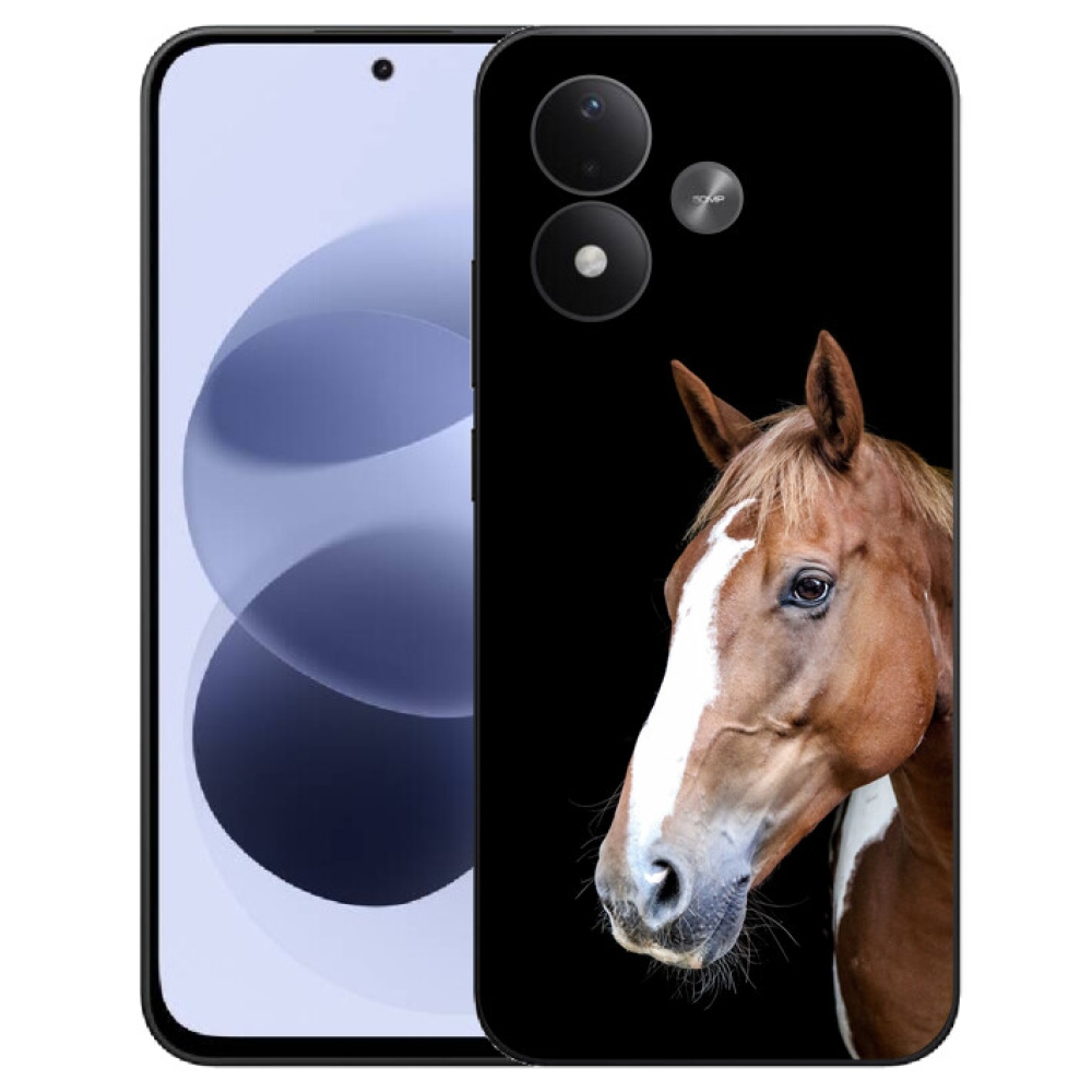 mmCase gél tok a Xiaomi Redmi Note 17 4G/5G-hez – barna ló 3