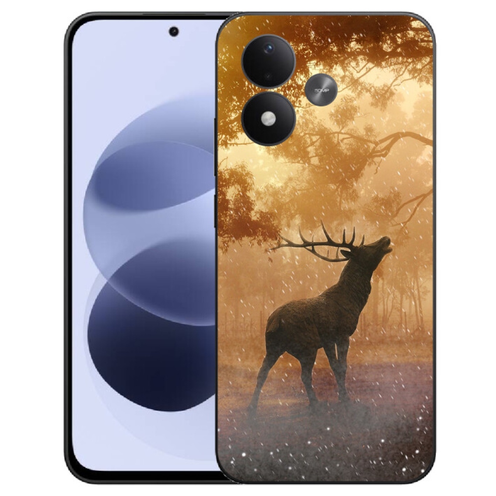mmCase gél tok a Xiaomi Redmi Note 17 4G/5G-hez – párzási időszakban lévő szarvas