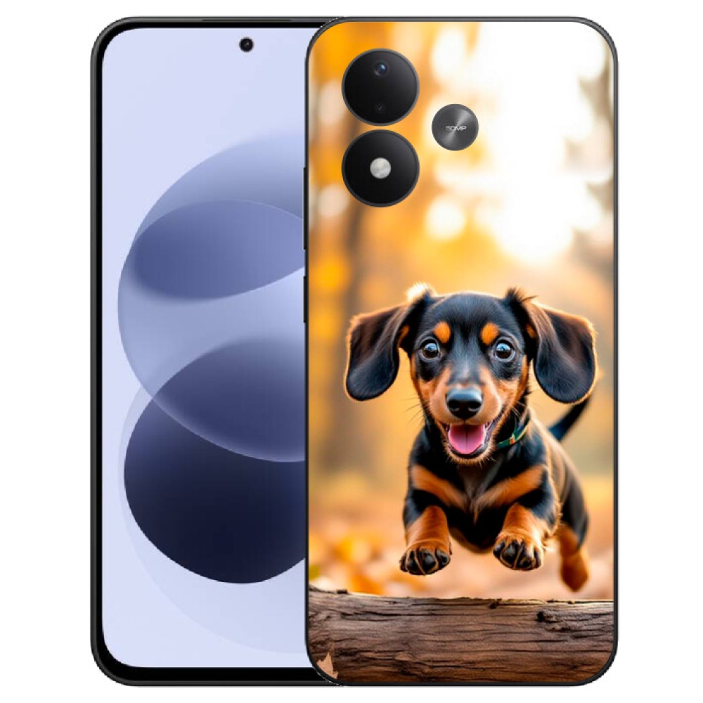 mmCase géltok a Xiaomi Redmi Note 17 4G/5G-hez – dachshund 2