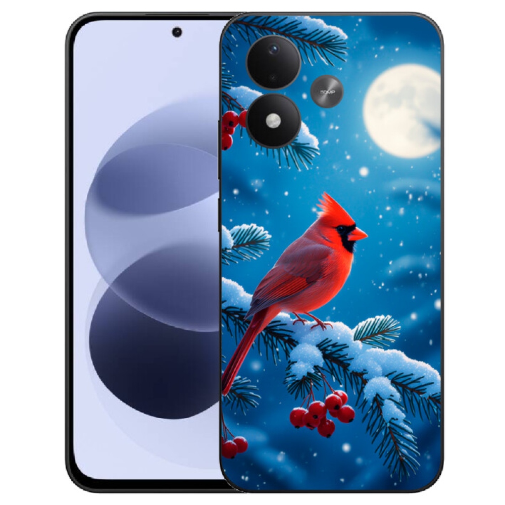 mmCase géltok a Xiaomi Redmi Note 17 4G/5G-hez – kardinális piros