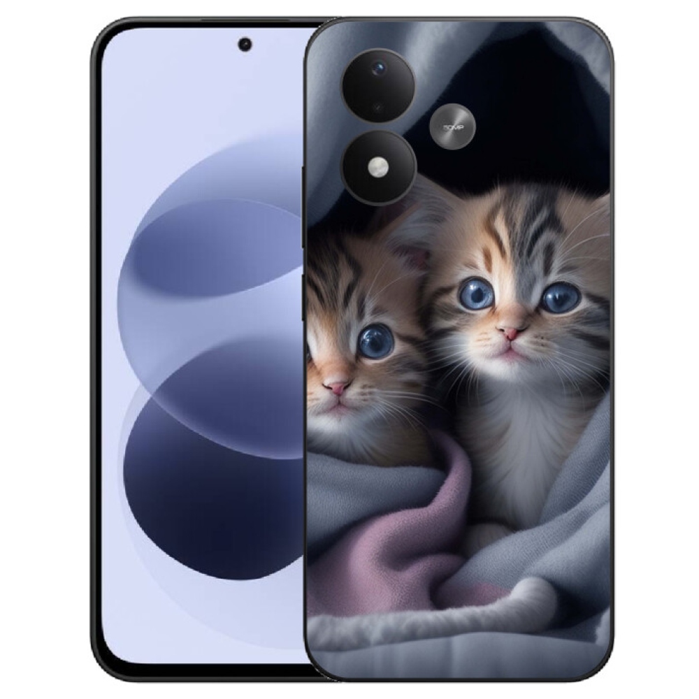 mmCase géltok a Xiaomi Redmi Note 17 4G/5G-hez – macska-duó 2