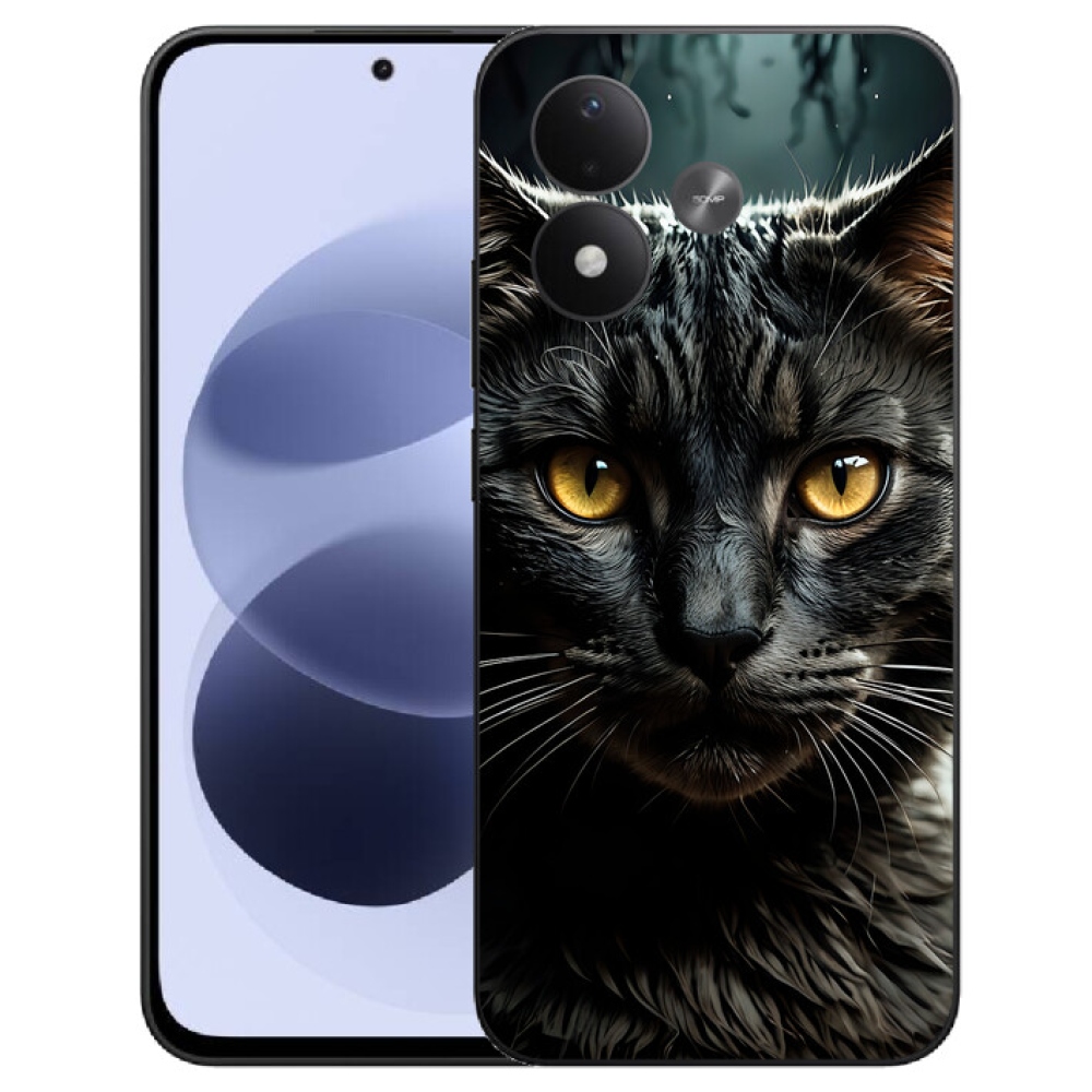 mmCase géltok a Xiaomi Redmi Note 17 4G/5G-hez – macskás mintázat 3