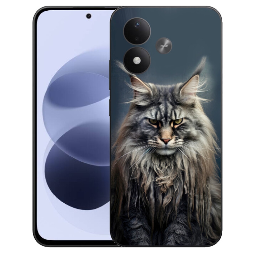 mmCase géltok a Xiaomi Redmi Note 17 4G/5G-hez – macskás mintázat 4