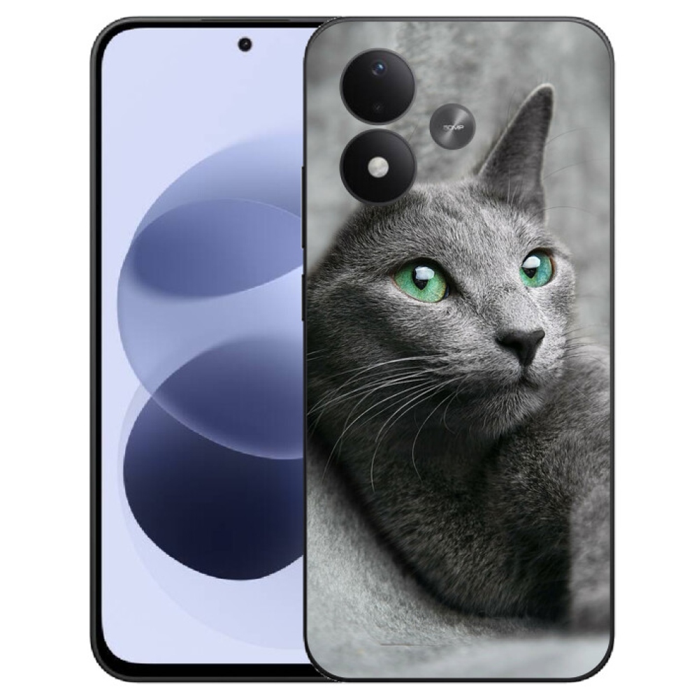 mmCase gél tok a Xiaomi Redmi Note 17 4G/5G-hez – macska 2