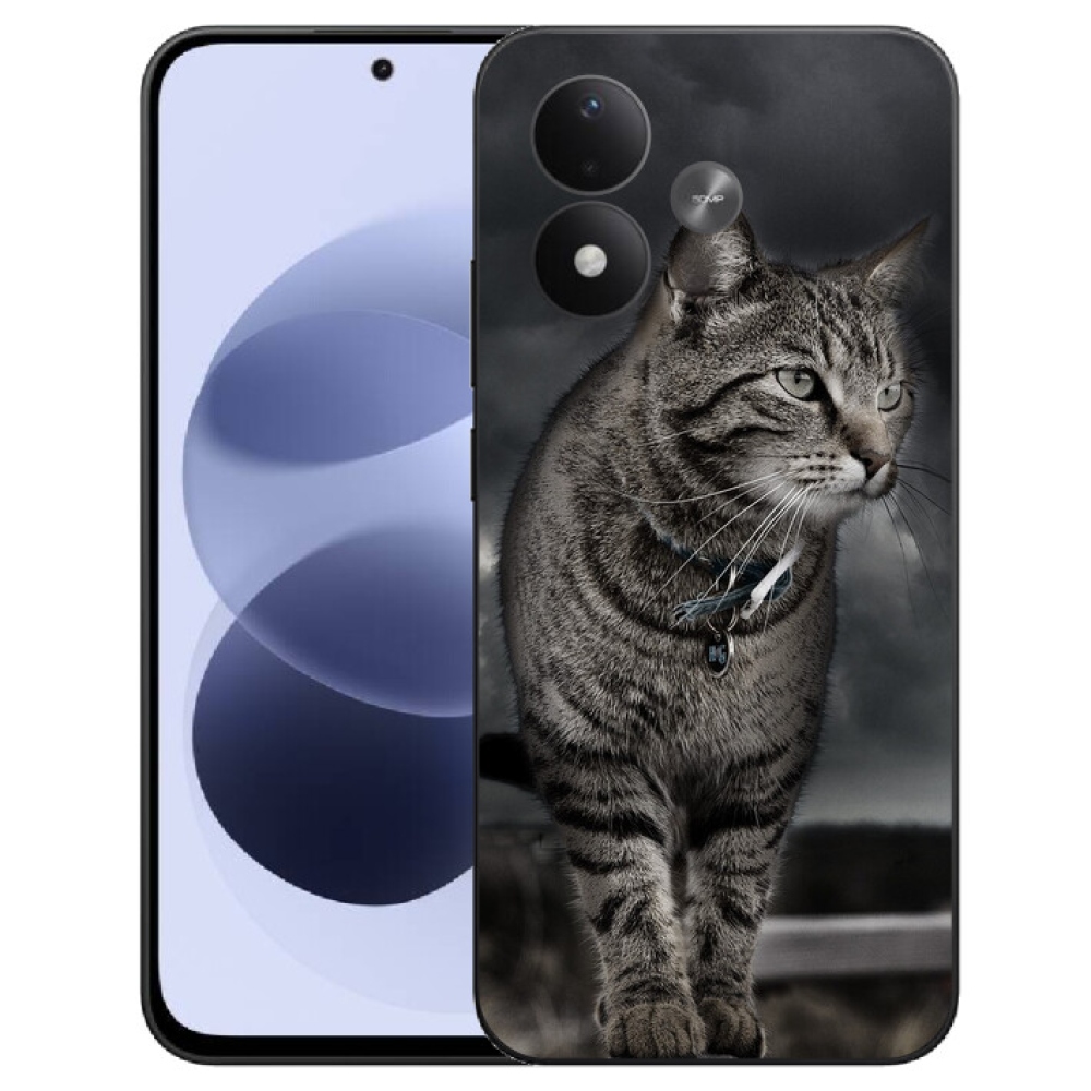 mmCase gél tok a Xiaomi Redmi Note 17 4G/5G-hez – macska