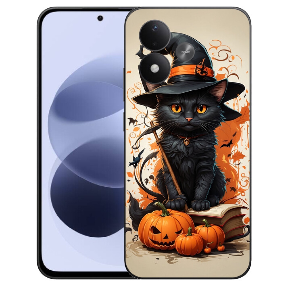 mmCase gél tok a Xiaomi Redmi Note 17 4G/5G-hez – varázsló macska