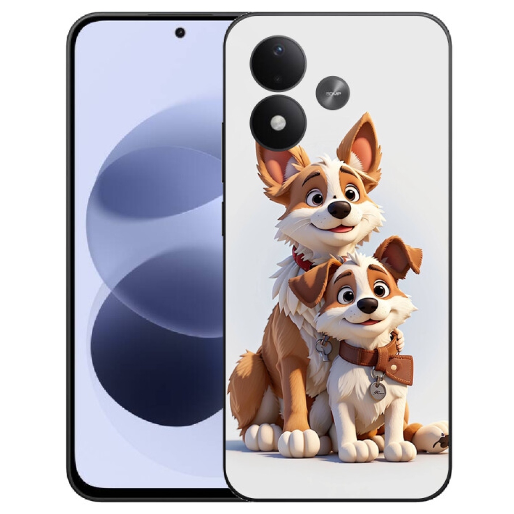 mmCase géltok a Xiaomi Redmi Note 17 4G/5G-hez – kutyás mintával