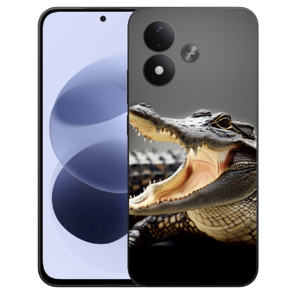 mmCase gél tok a Xiaomi Redmi Note 17 4G/5G-hez – krokodilminta