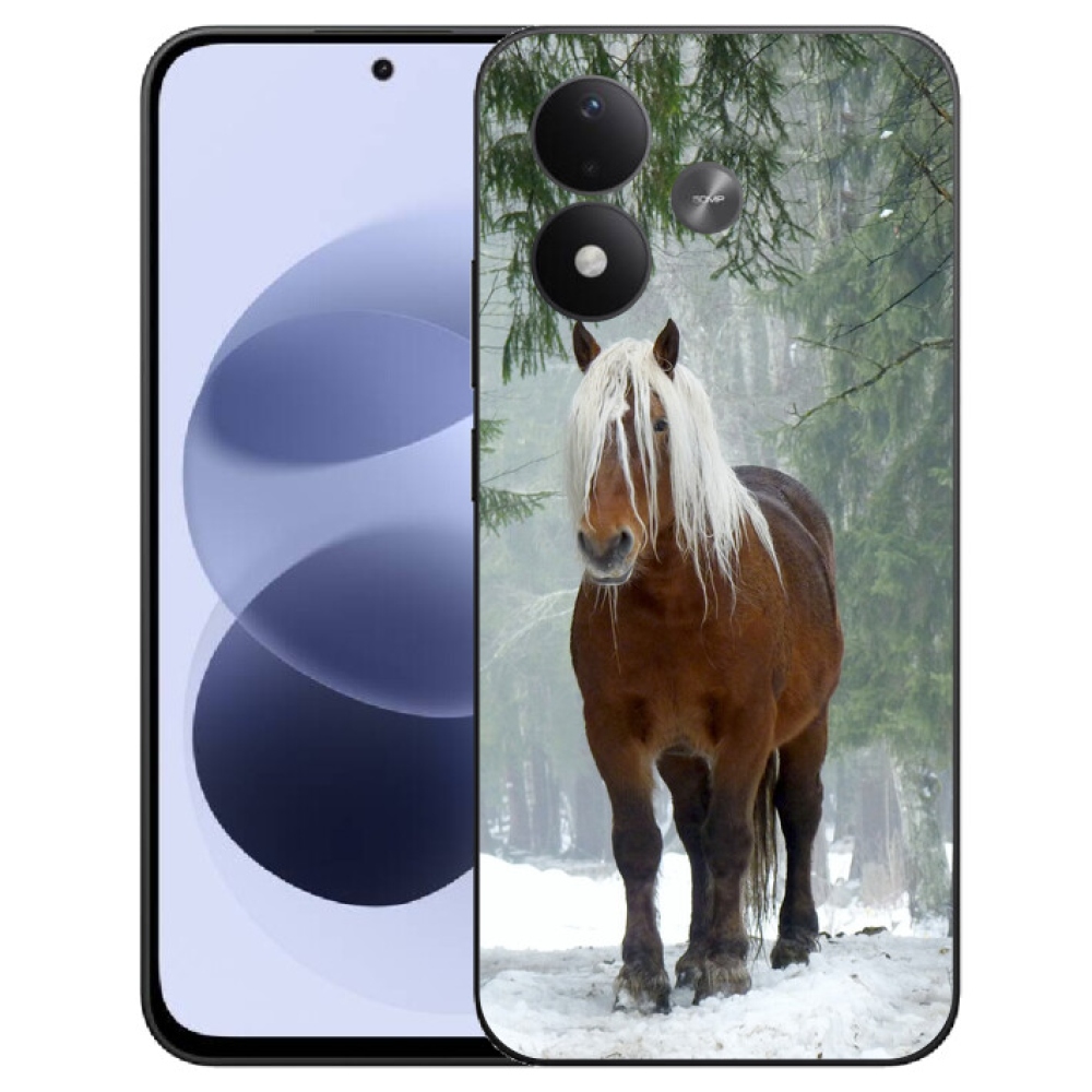 mmCase géltok a Xiaomi Redmi Note 17 4G/5G-hez – ló az erdőben